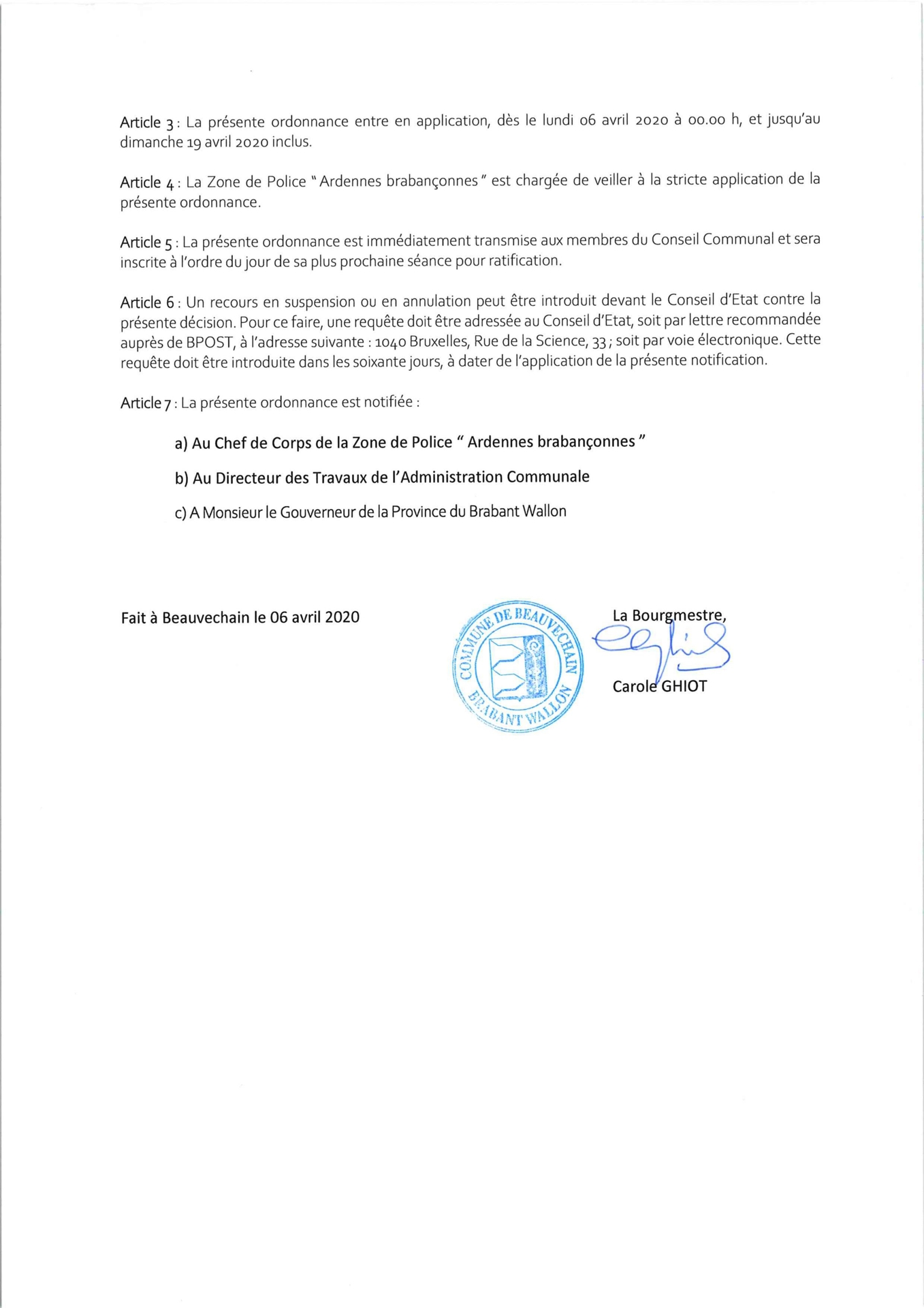 Ordonnance plaines 6.04 verso